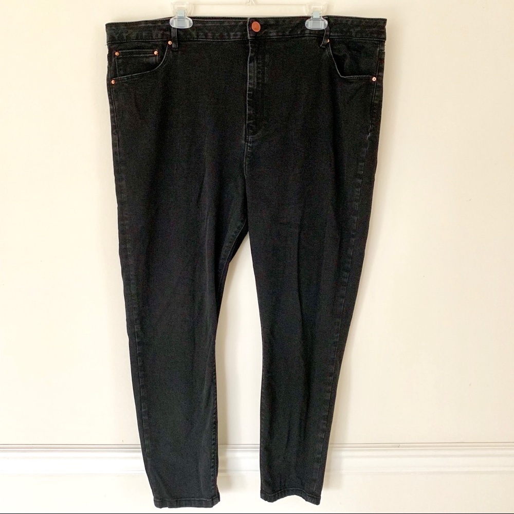 Black ASOS Curve Ridley Jeans